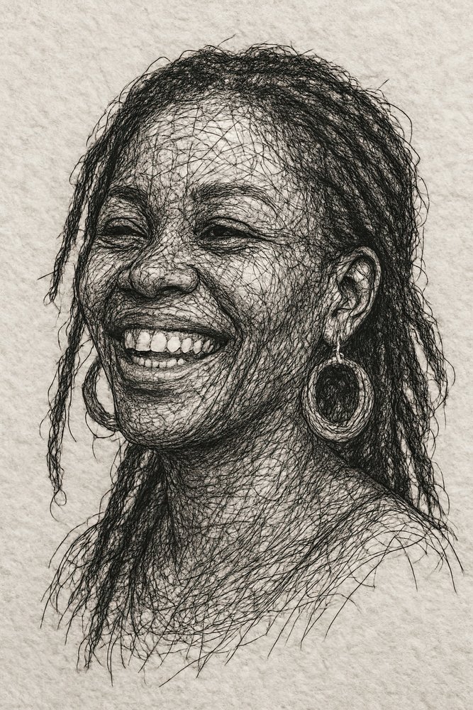 Glade dreadlocks smiler af Natalie Bruns