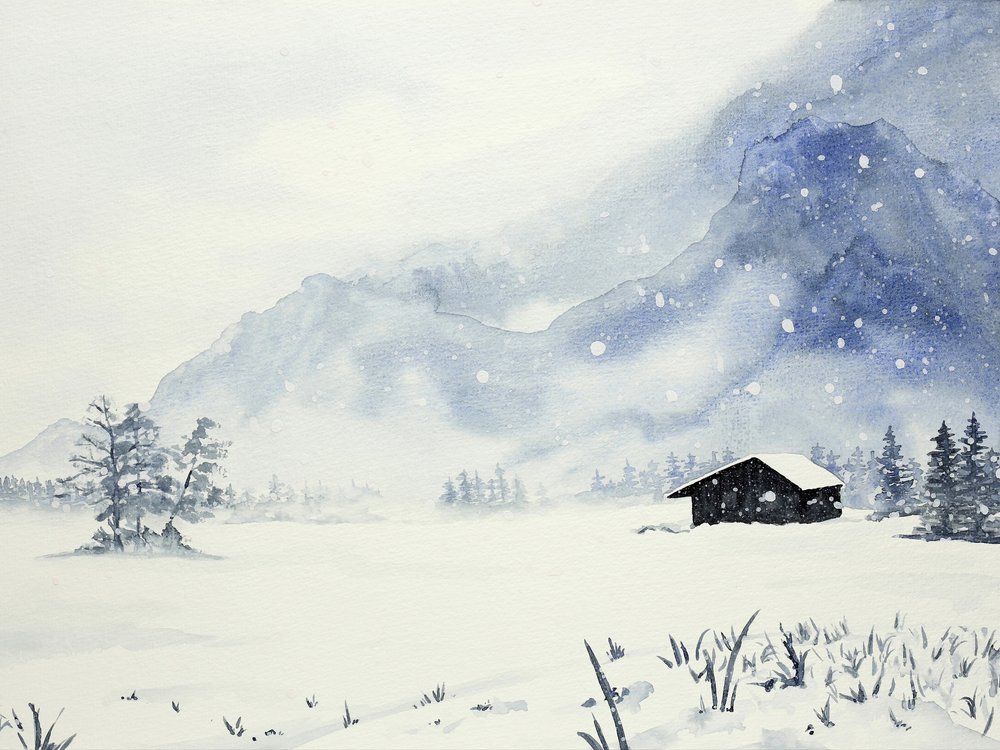 Misty Mountain-hytten af Natalie Bruns