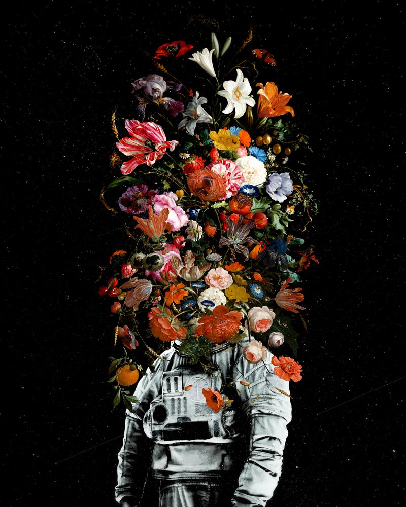 Den blomstrende astronaut af Nicebleed