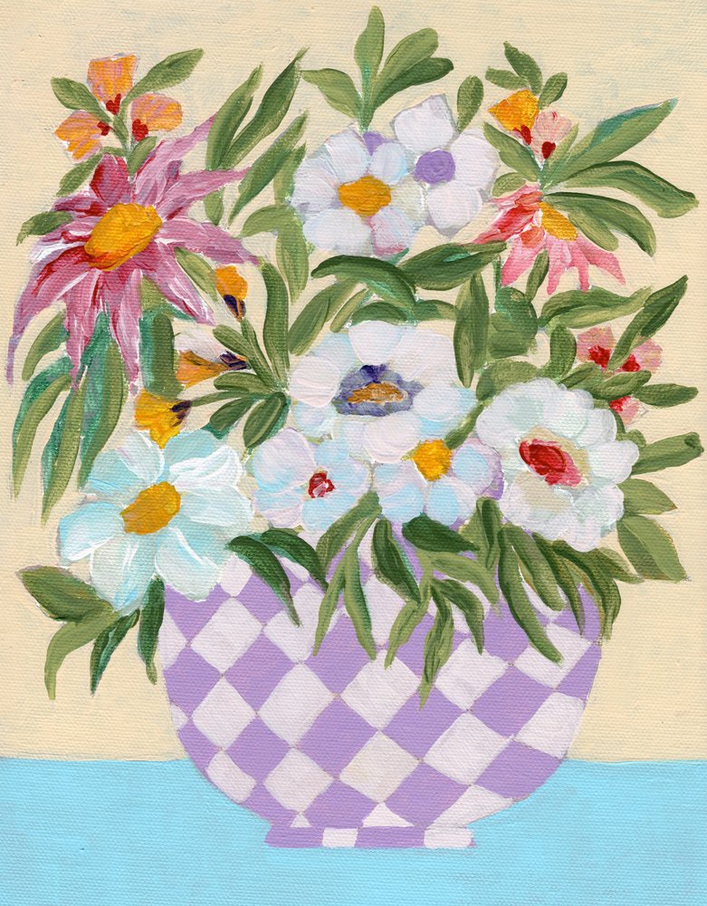 En munter blomsterbuket af Nikita Jariwala