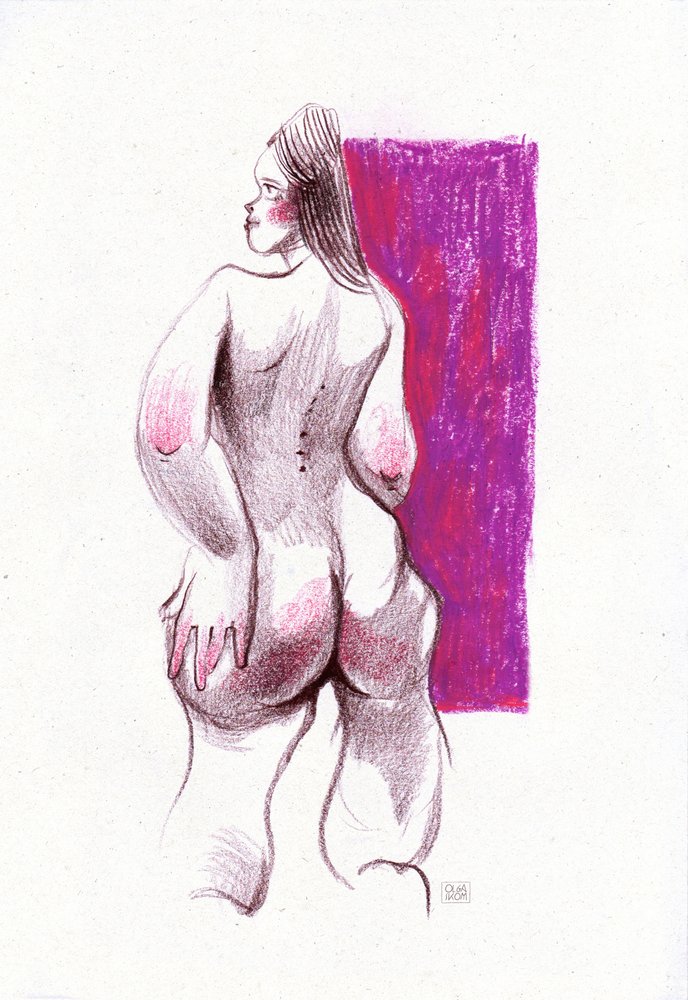 Feminine Form Lilla af Olga Skomorokhova