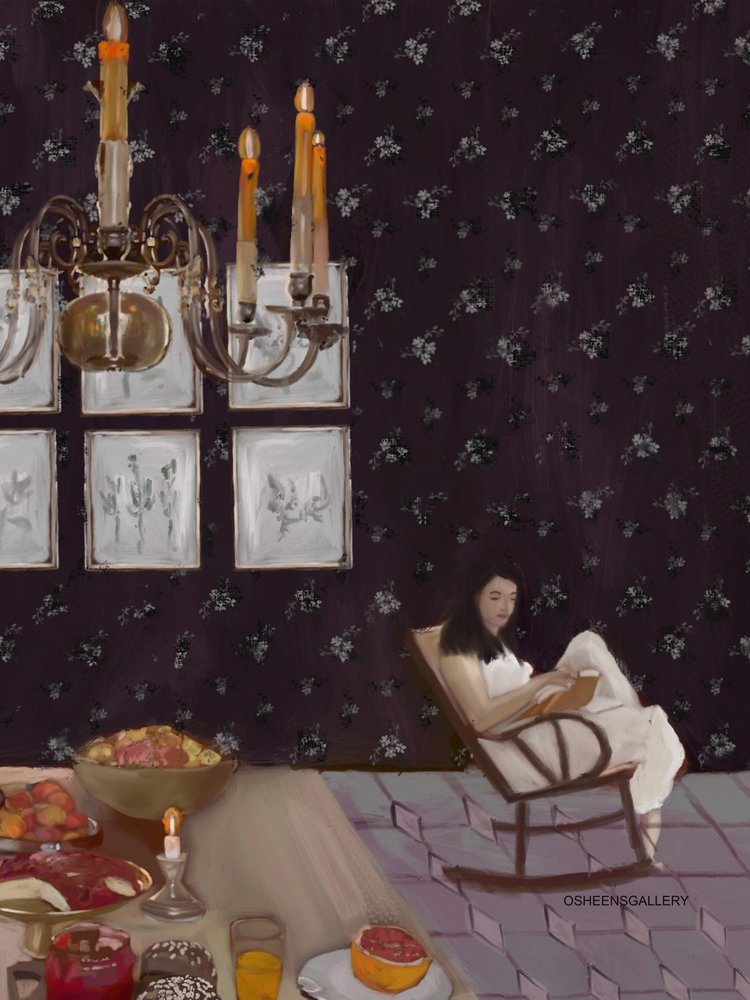 Hyggelig morgenlæsning af Osheensgallery