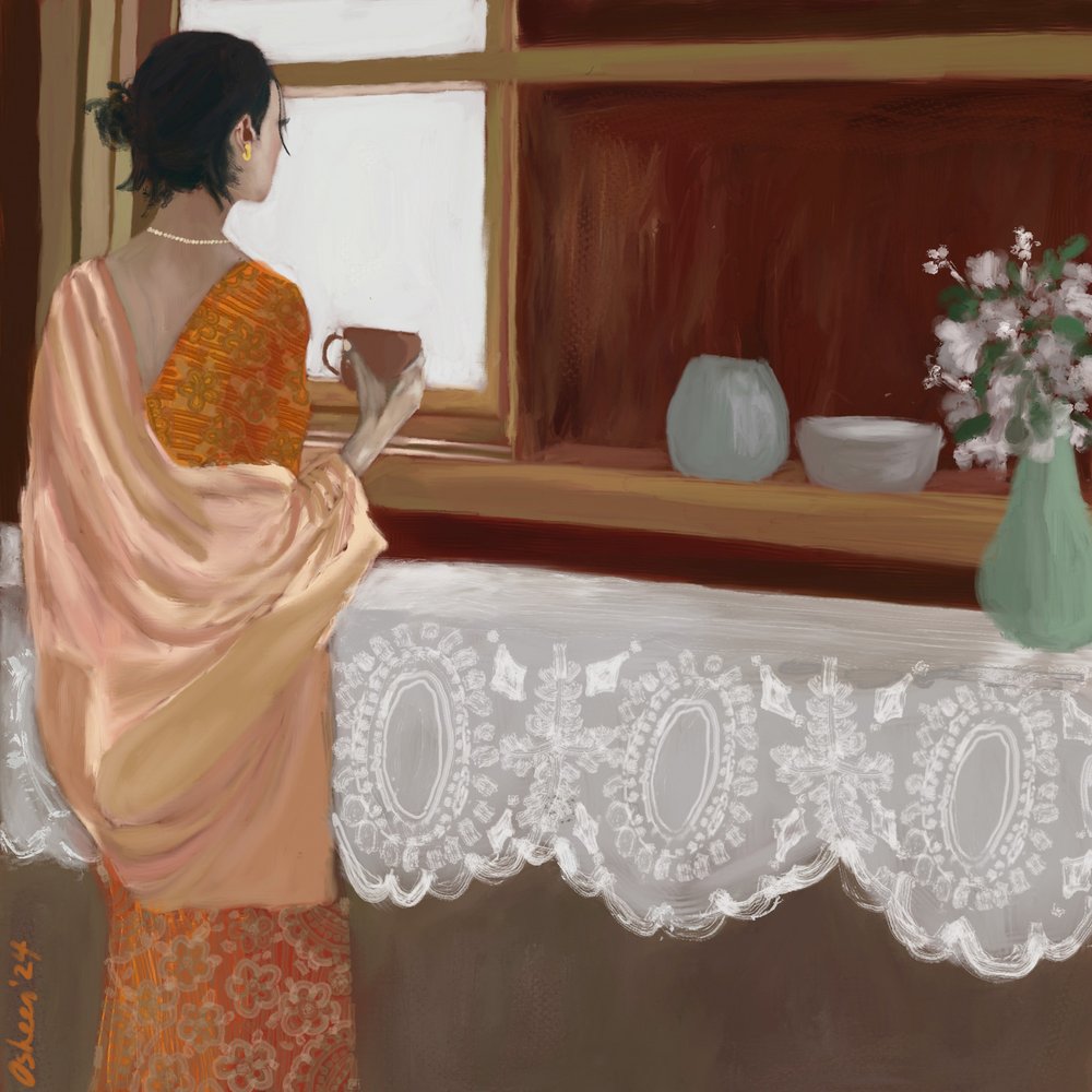 Stille morgenudsigt af Osheensgallery