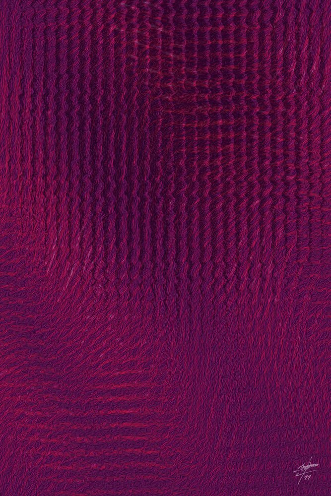 Deep Purple-stofbølger af Osvaldo Russo