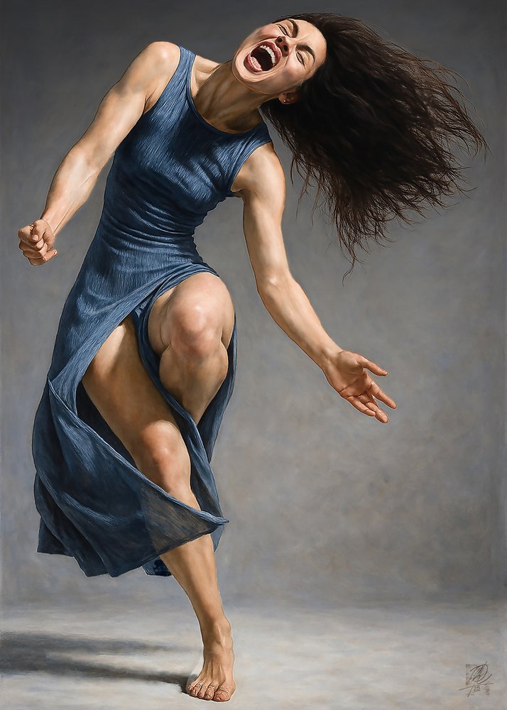 Kraftfuldt danseudtryk af Osvaldo Russo