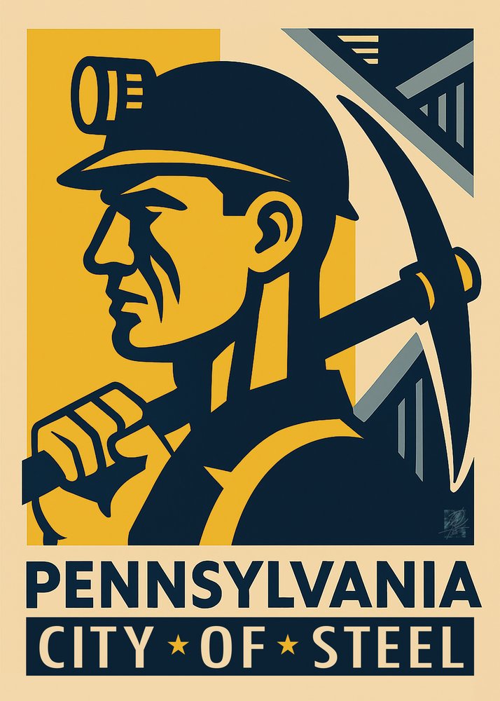 Steel City Miner af Osvaldo Russo