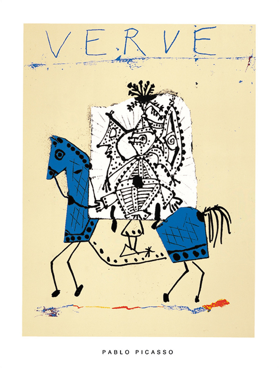 Cover til Verve, 1951 af Pablo Picasso