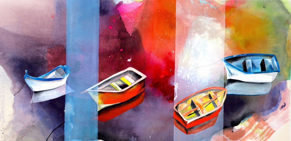 Vibrant Boats – Resumé af Poonam Choudhary