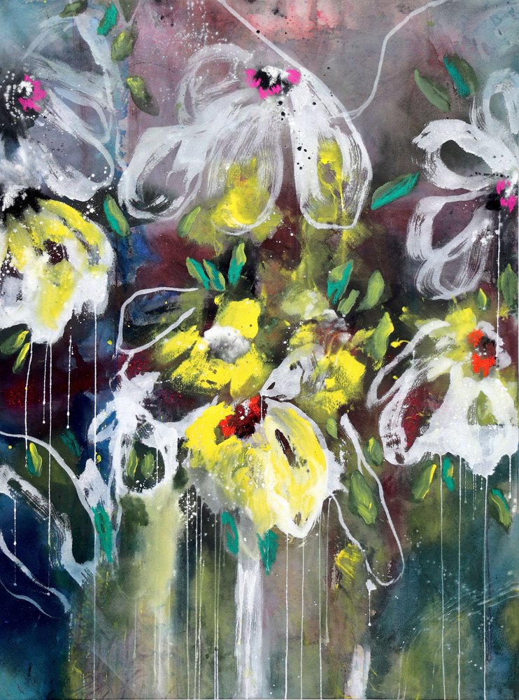 Livfuldt blomsterudtryk af Poonam Choudhary