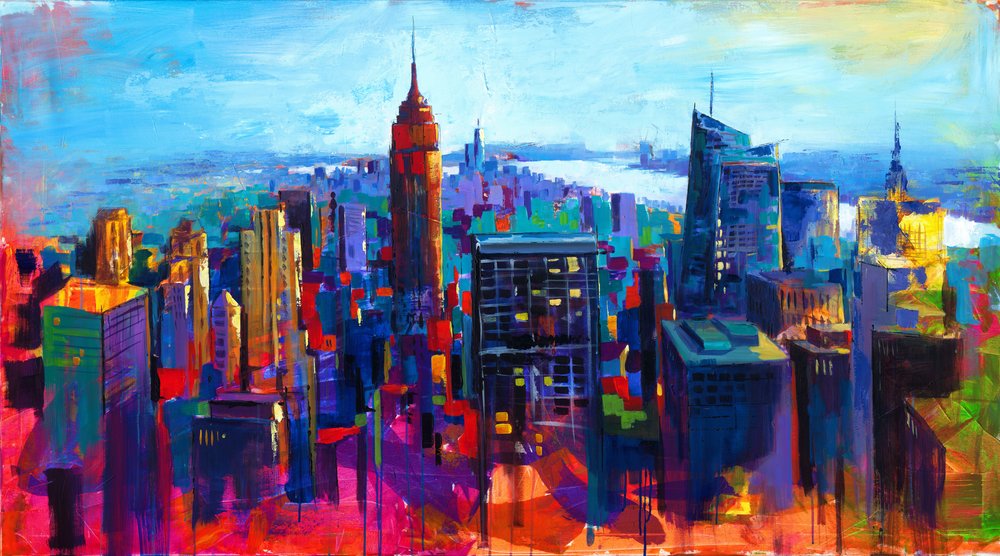 Det pulserende New York af Renate Holzner