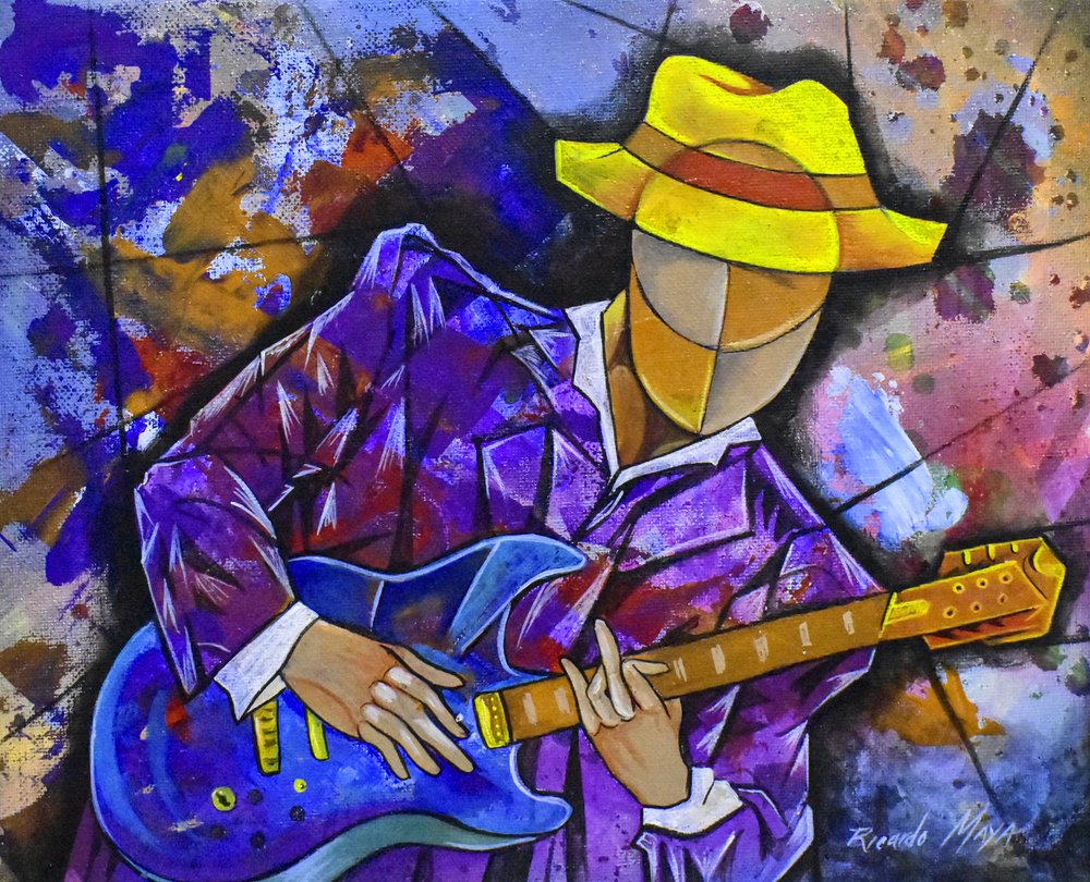 En dynamisk jazzguitarist af Ricardo Maya