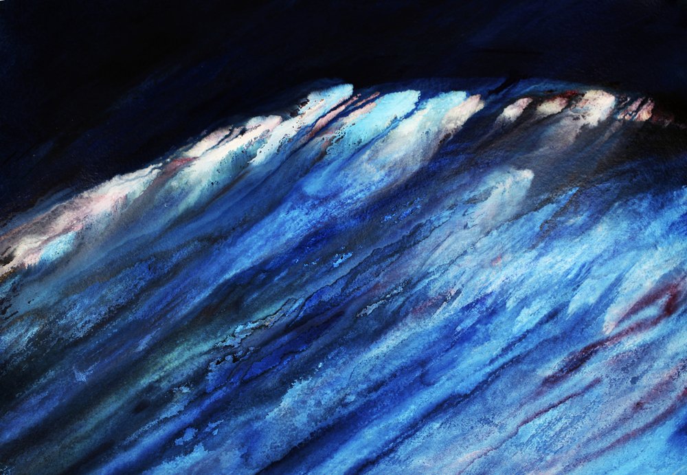 Den voldsomme Deep Blue-bølge af RodMacIver