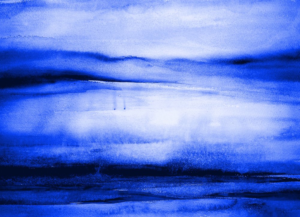 Deep Blue Horizon af RodMacIver