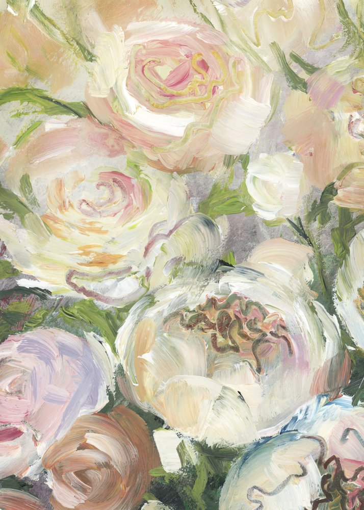 Pastelrosa pæoner af Rosana Laiz Blursbyai