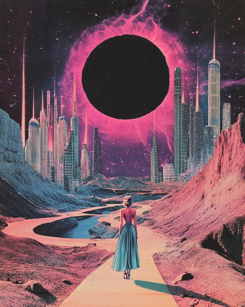 Rejse gennem den kosmiske by af Samantha Hearn