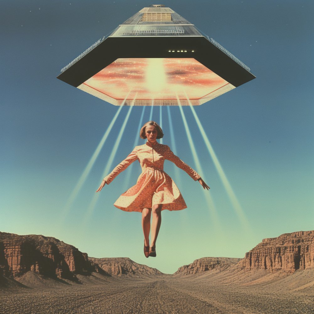 UFO-bortførelse i ørkenen af Samantha Hearn