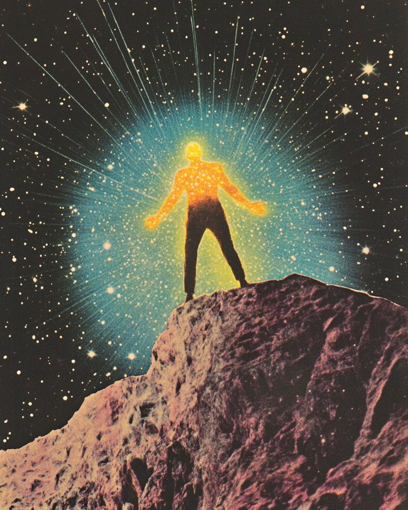 Den oplyste mand – Den kosmiske nat af Samantha Hearn