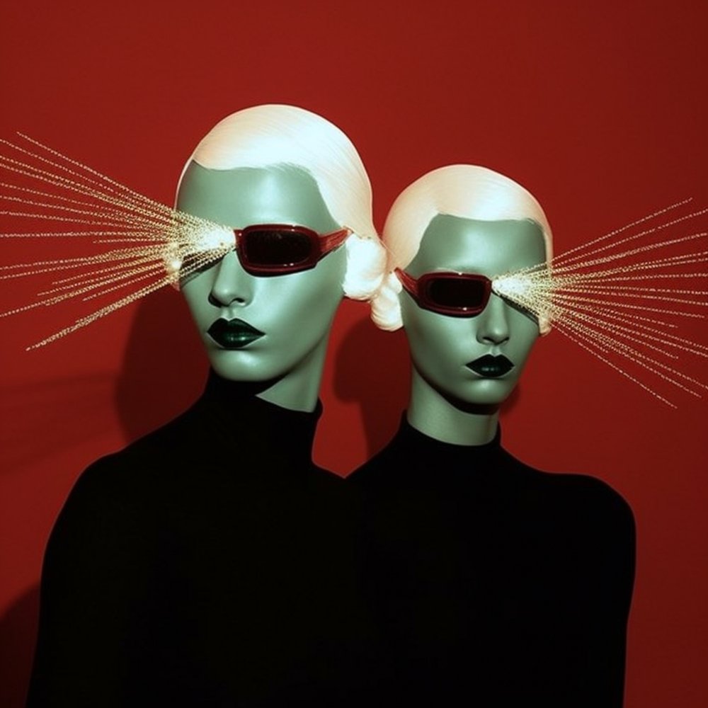 Futuristiske modepupper af Samantha Hearn