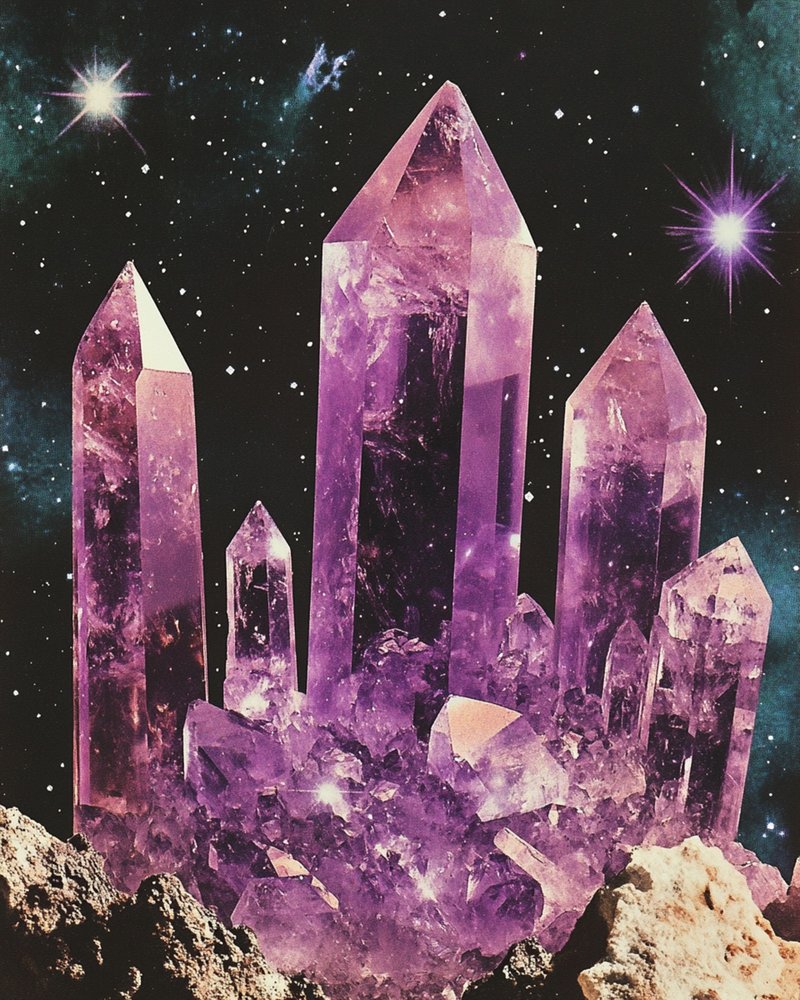 Den mystiske ametystgalakse af Samantha Hearn
