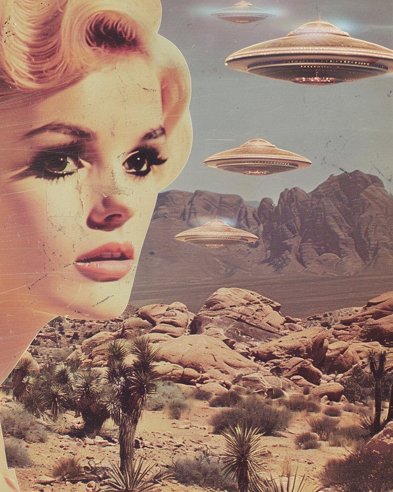 Retro-ørkeninvasion af Samantha Hearn