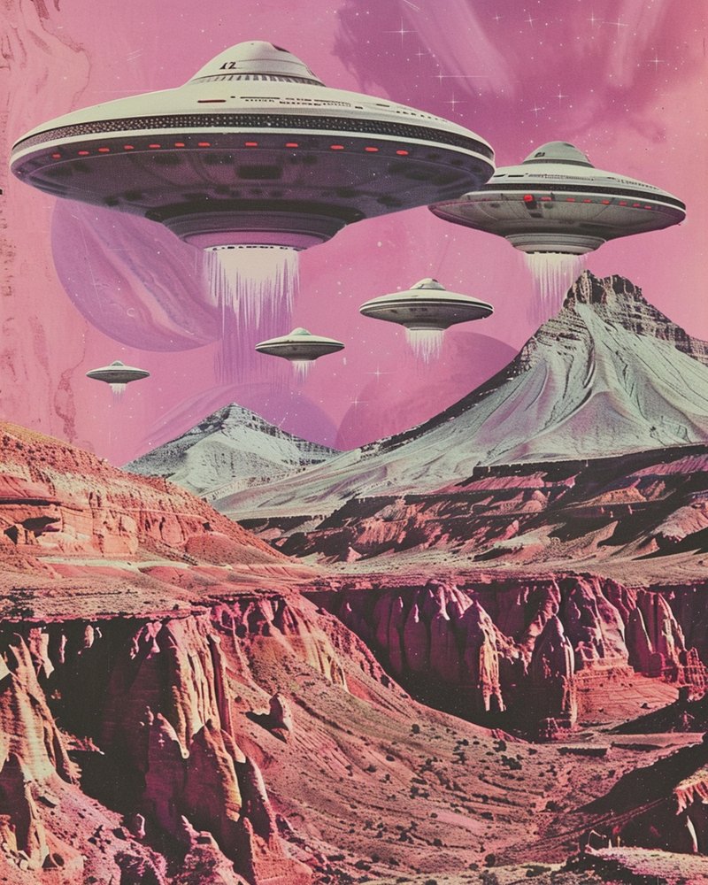 Retro Sci-Fi-kløften af Samantha Hearn