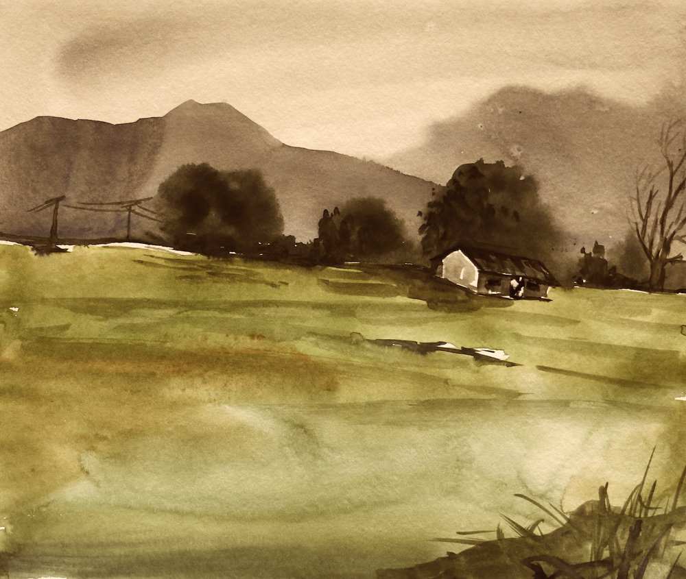Misty Mountain Farmhouse af Santhosh ch