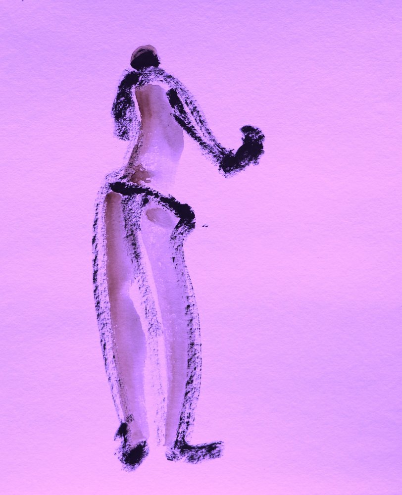 Lilla gestusfigur af Santhosh ch