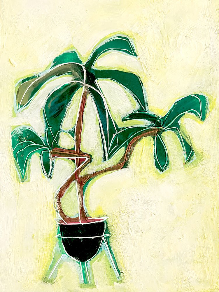 Moderne potteplante af Sarah Fitzgerald