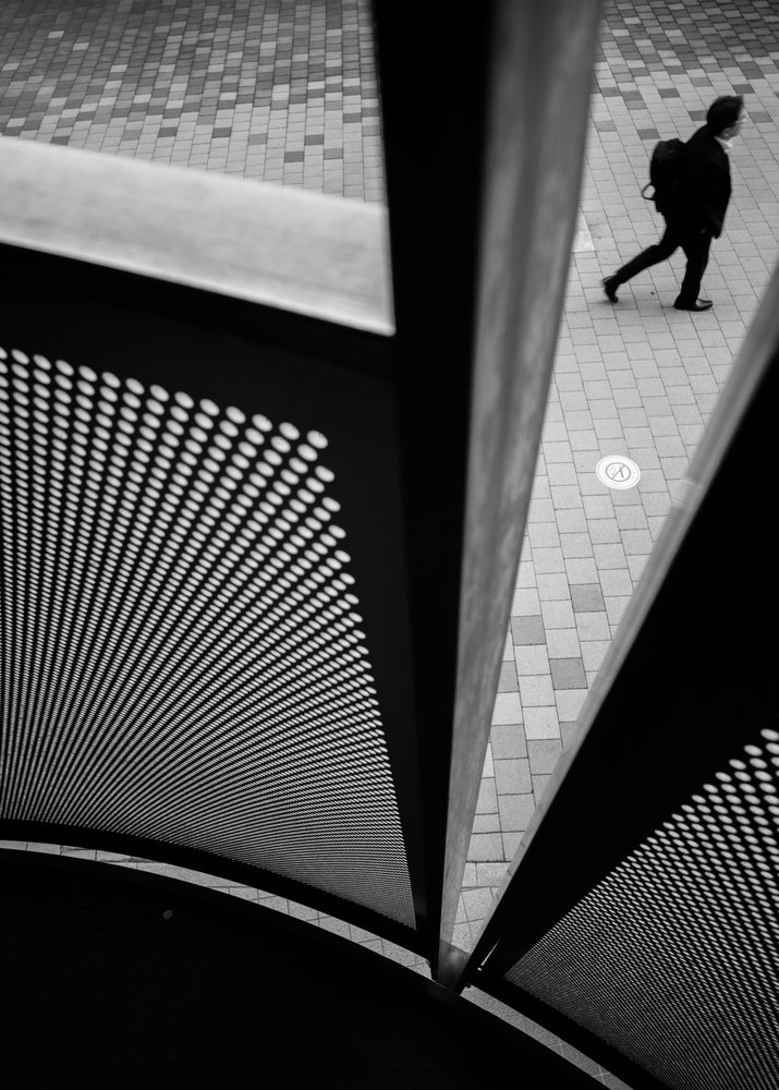 Geometrisk byvandring af Satoshi Hata