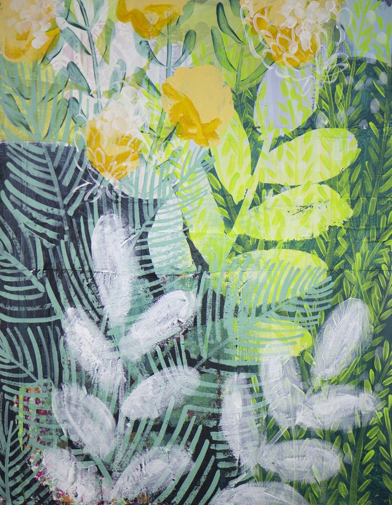 Frodige botaniske lag af Shelley Hampe