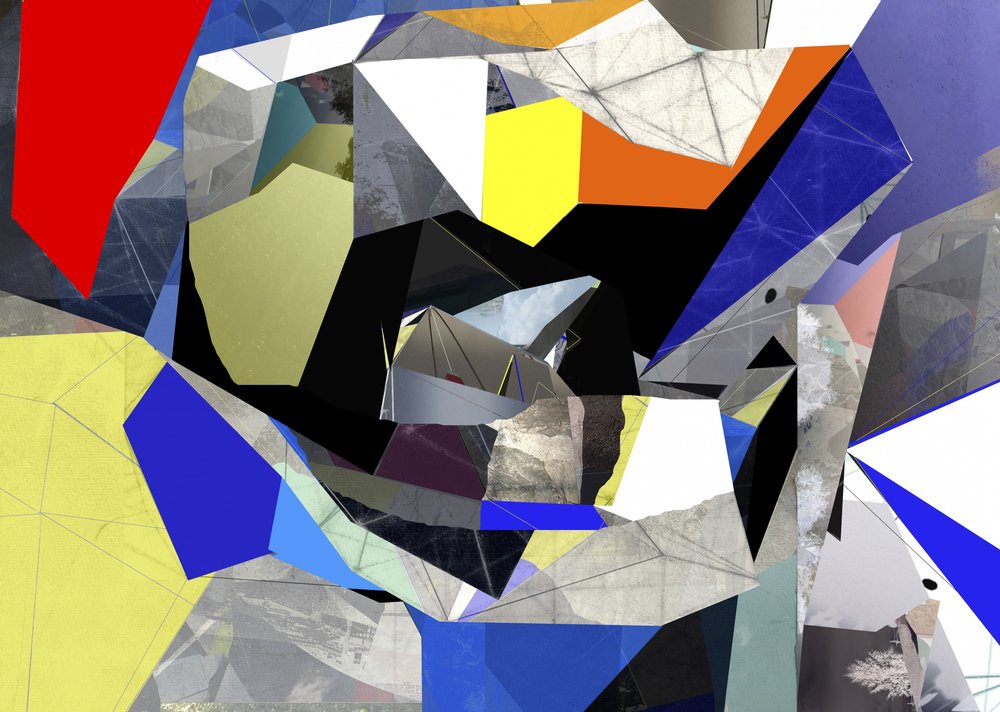Levende, fragmenteret geometri af Stefan Fransson
