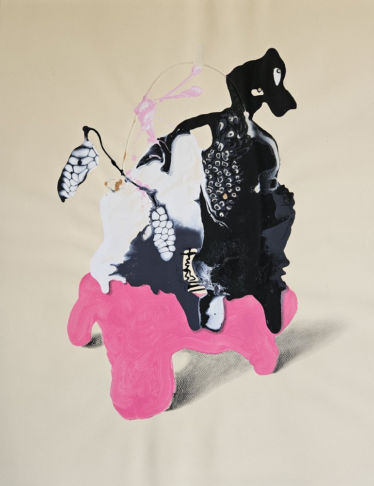 Surrealistisk sort form af Stefano Mazzolini