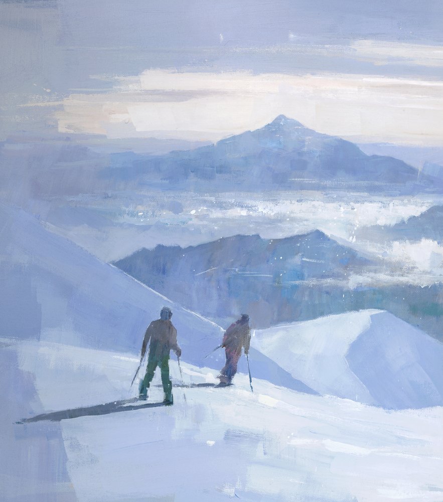 Alpint skirejse af Steve Mitchell