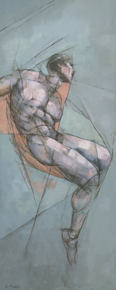 Dynamisk abstrakt figur af Steve Mitchell