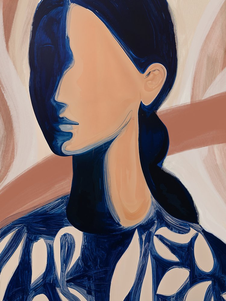 Elegant blå profil af Studio Palette