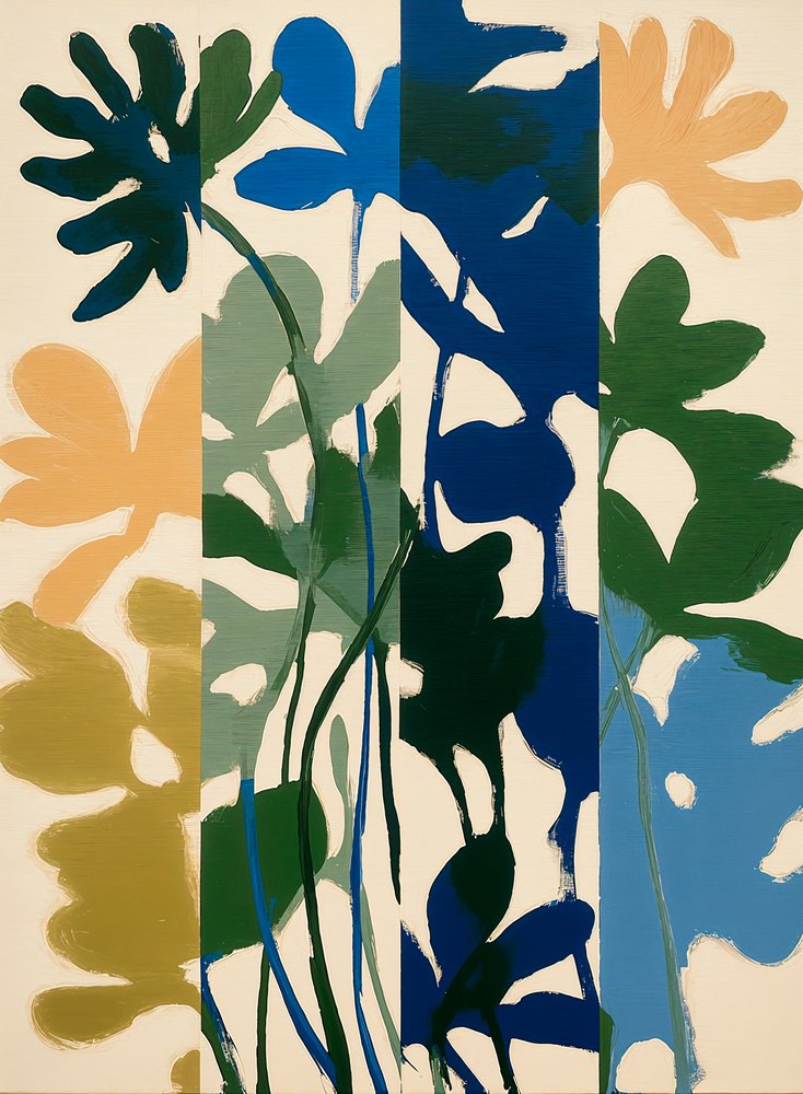 Blomsterfarvede blokke af Studio Palette