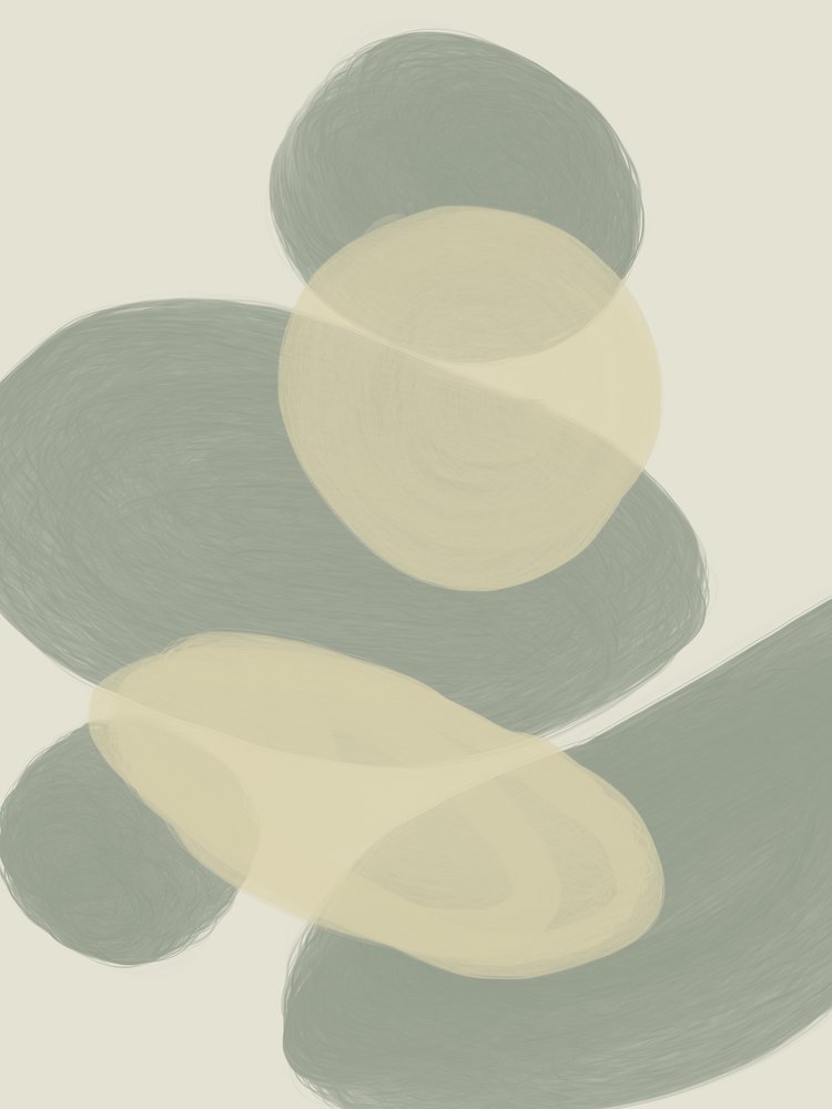Blid, abstrakt strømning af Studio Palette