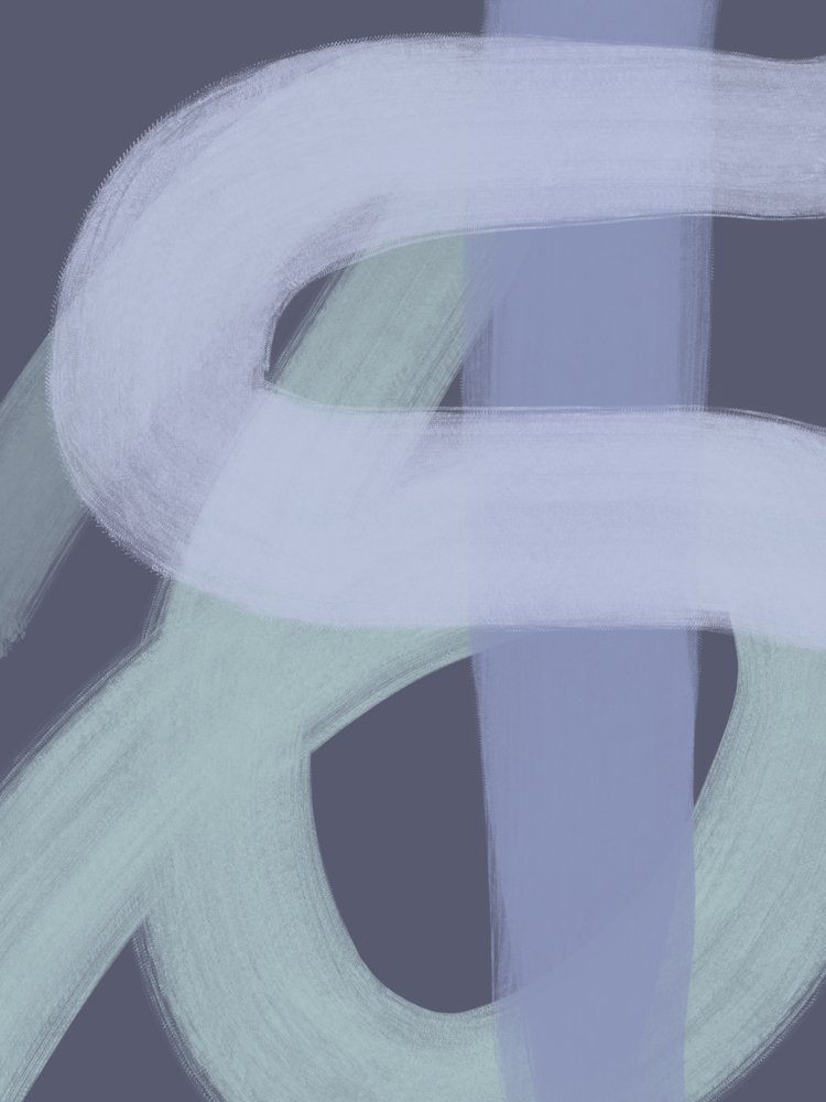 Bløde, abstrakte former af Studio Palette