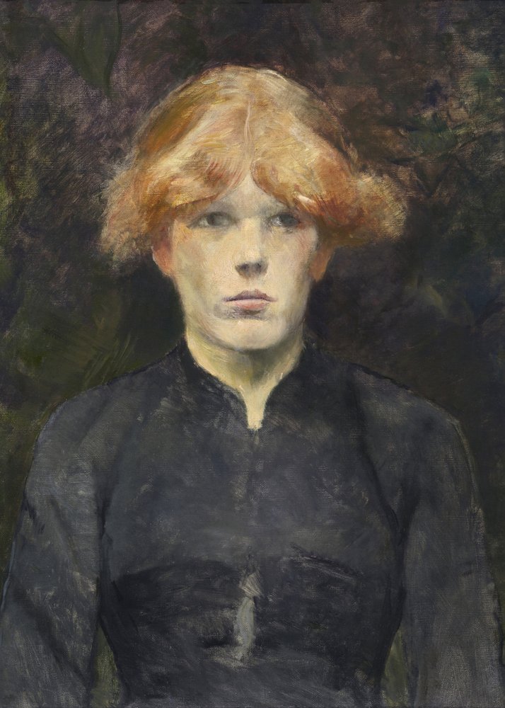 Carmen (ca. 1884) af TOULOUSE LAUTREC