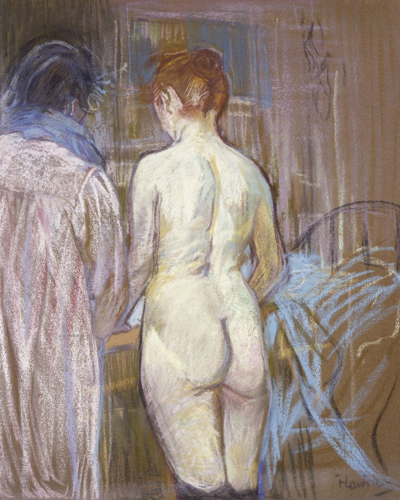Kvinder (1893–1895) af TOULOUSE LAUTREC