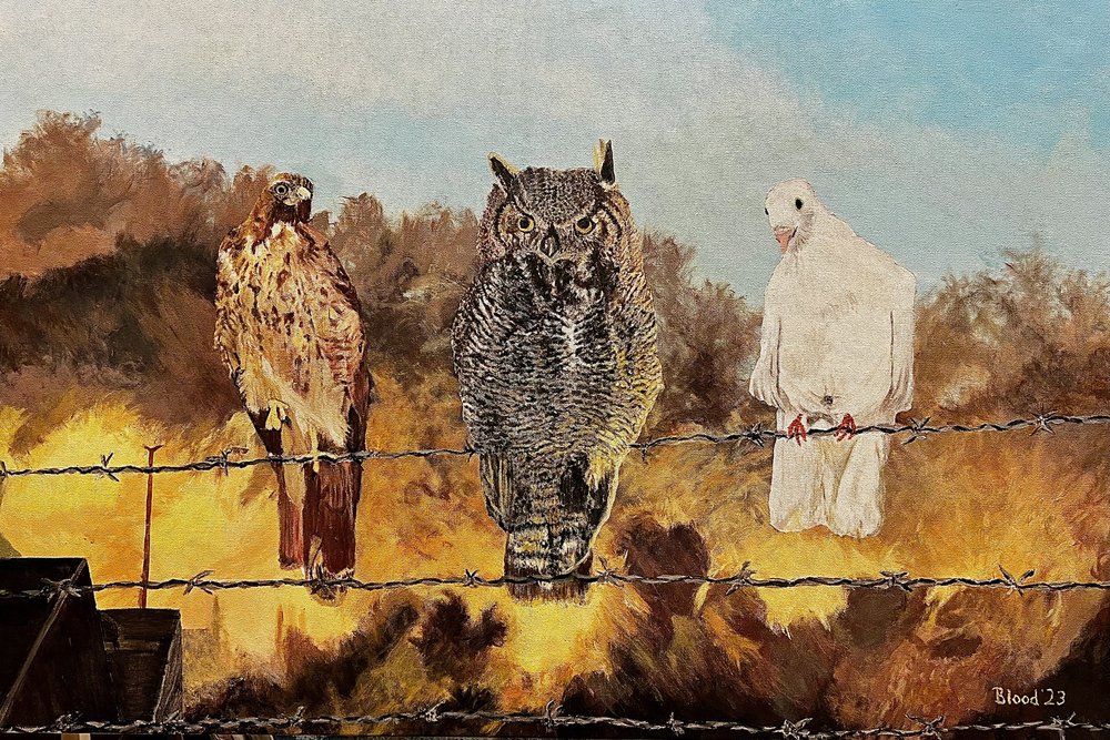 Three Birds pigtråd af Tom Blood