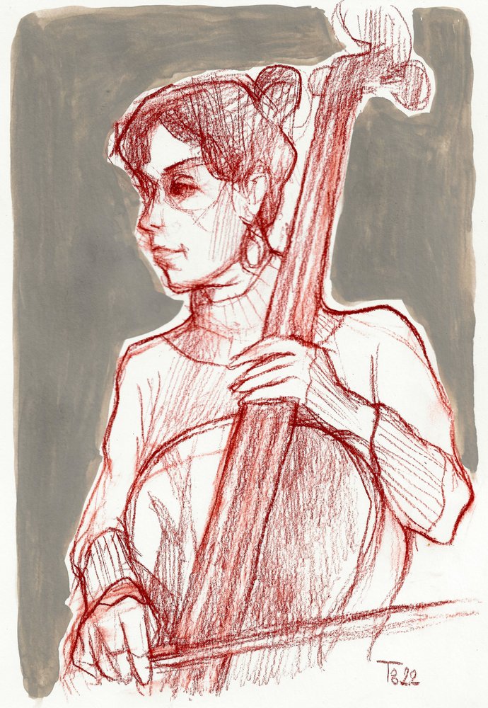 En dedikeret cellist af Tore Bahnson