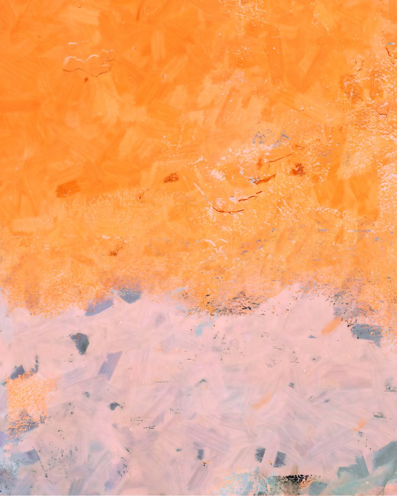 Orange Blush – Abstrakt af Uma Gokhale
