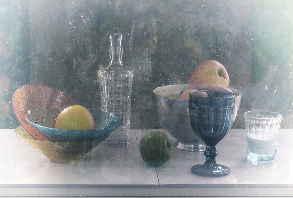 Sprøde æbler og glas af UstinaGreen