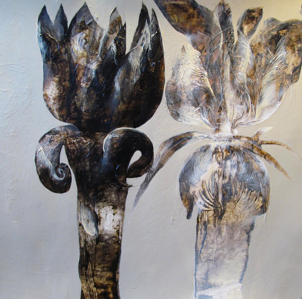 Moderne økologiske blomster af Victor Tkachenko