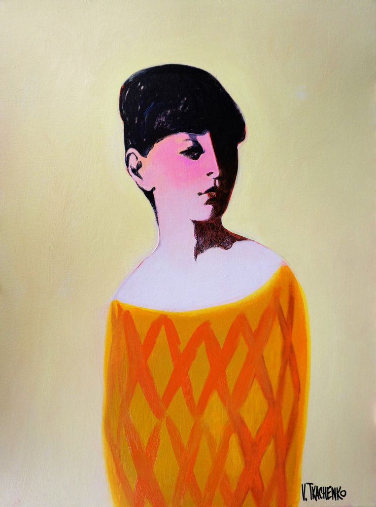Yellow Harlequin Ungdom af Victor Tkachenko
