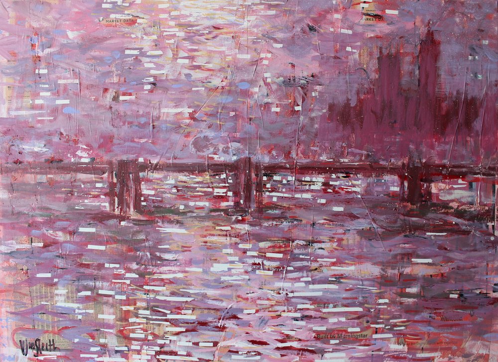 Refleksioner fra den lyserøde by af Wayne Sleeth
