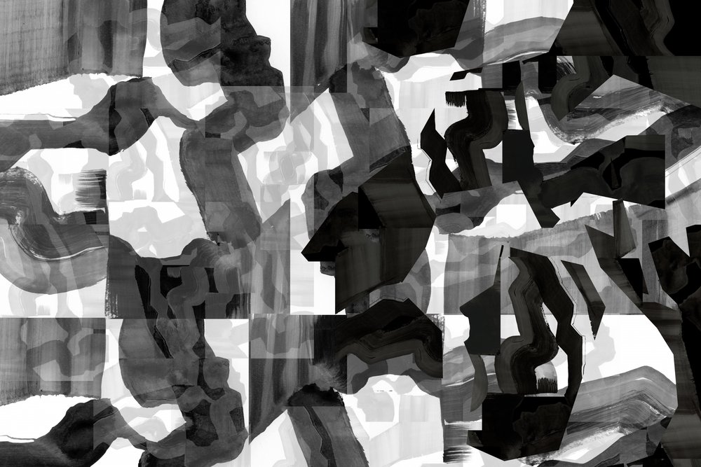 Abstrakte menneskefigurer af cartissi