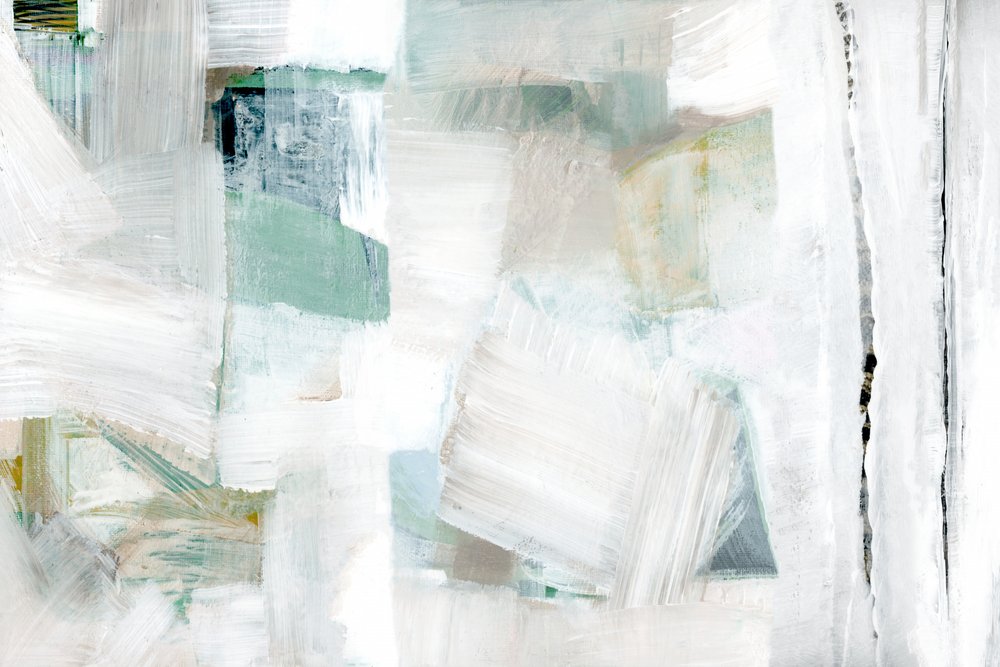 Abstrakt Mint Serenity af cartissi