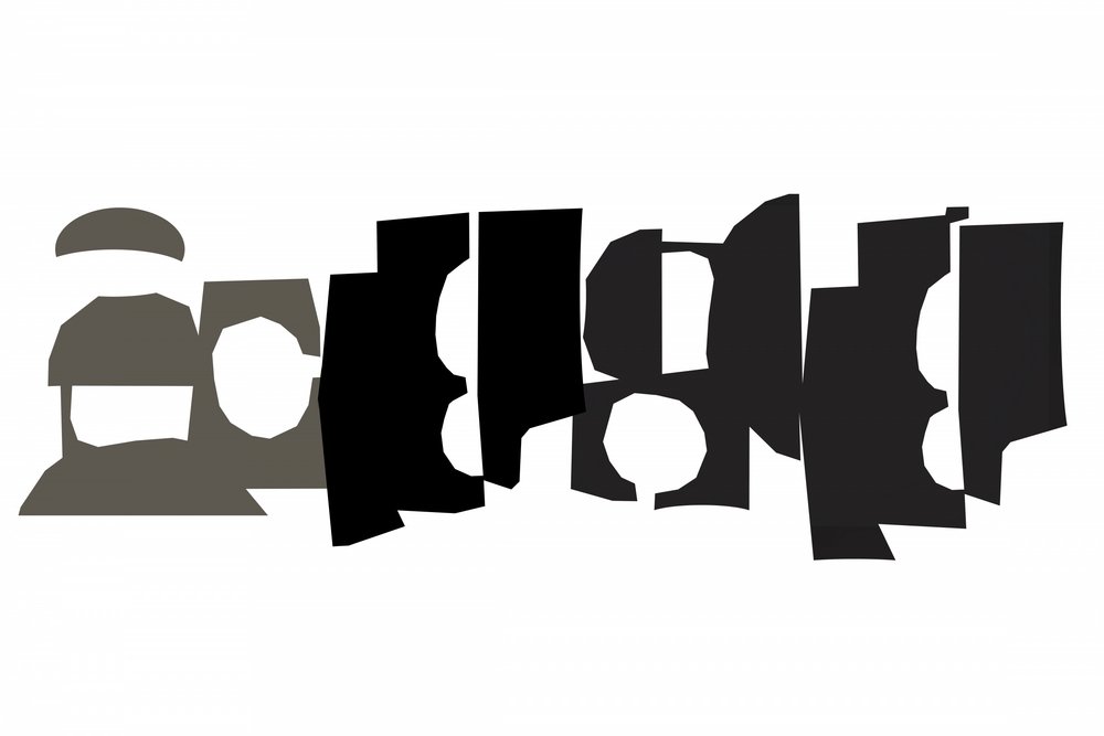 Design med abstrakte tal af cartissi